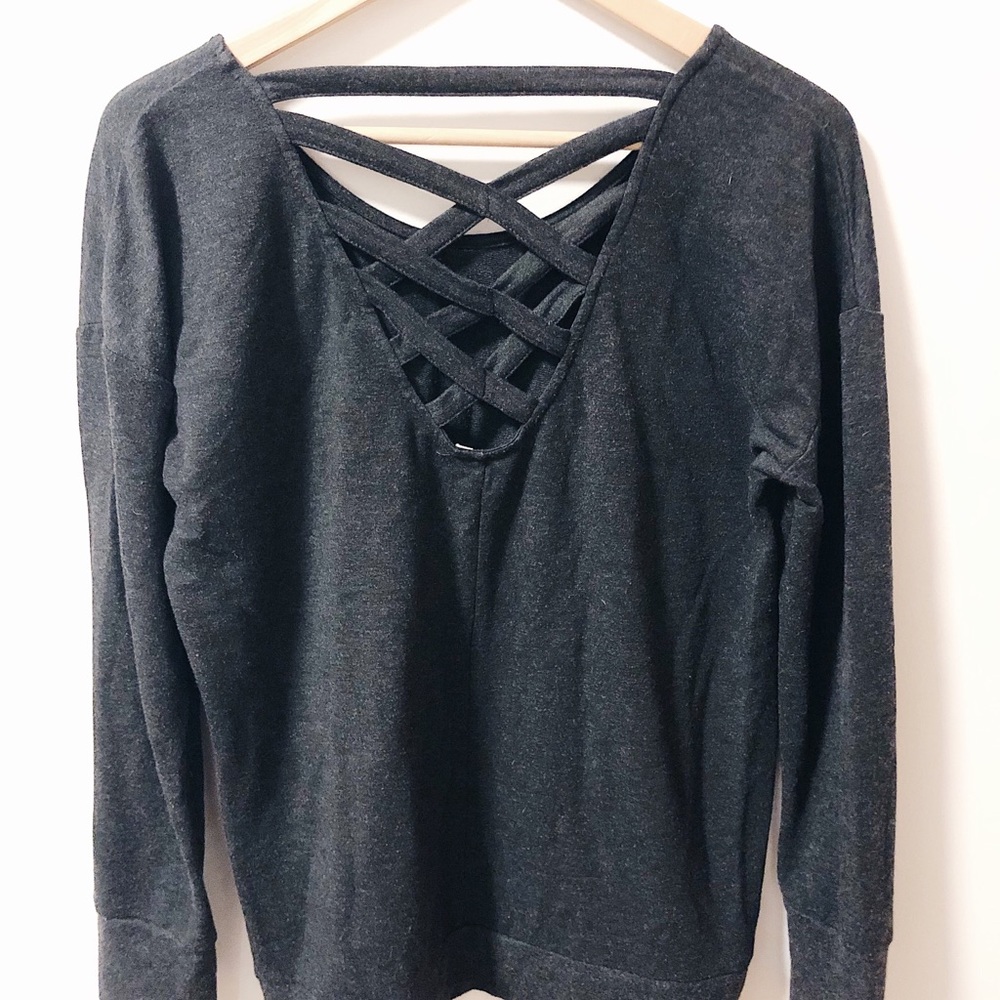 Crossback Longsleeve Jumper